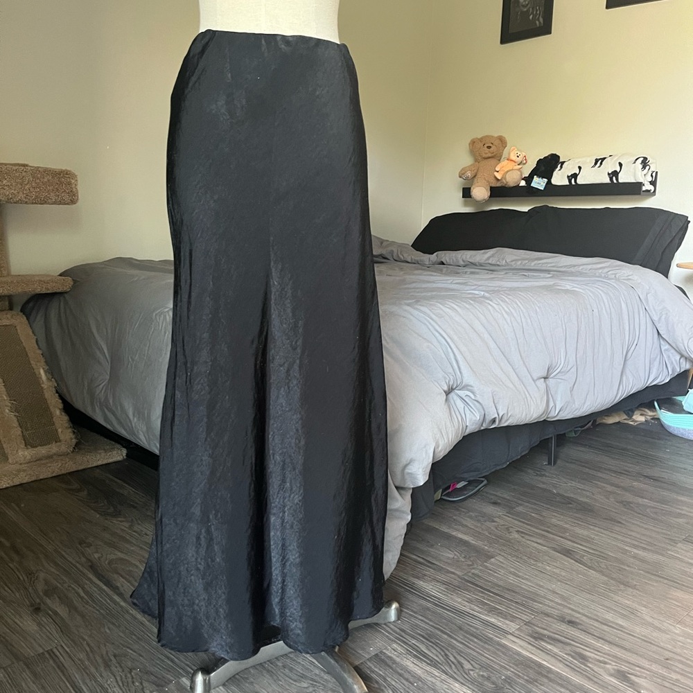 maxi slip skirt